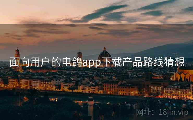 面向用户的电鸽app下载产品路线猜想