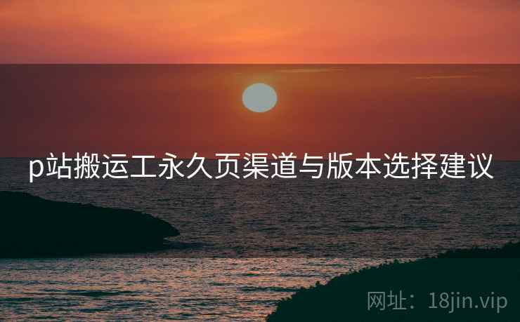 p站搬运工永久页渠道与版本选择建议