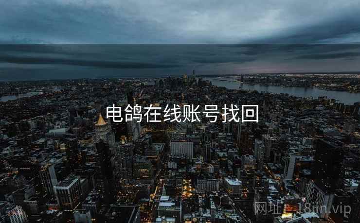 电鸽在线账号找回
